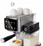 Ekspres ciśnieniowy do kawy ze spieniaczem kolbowy + na kapsułki POJ. mleko espresso, cappuccino, latte, americano