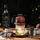 Zestaw do Wędzenia WHISKY SMOKER Prezent na Urodziny dla Mężczyzny. aromatyzer alkoholu dymem, akcesorium barmańskie