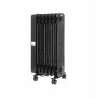 Grzejnik olejowy elektryczny 1500W 7 żeberek czarny wifi tuya termostat LCD kaloryfer do domu, sterowanie zdalne