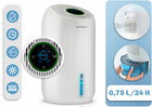 Osuszacz powietrza pochłaniacz wilgoci 60W cichy 34dB timer LED Berdsen 64 w