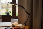 Lampa Biurkowa LED Podwójna Kreślarska Dwuramienna 15W 460LM Regulowana lampka na klips, ściemniana, zmienna barwa