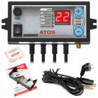 Sterownik REGULATOR ATOS do KOTŁA pieca NADMUCH + POMPA KOM-STER TERMOSTAT