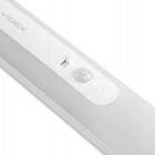 Ładowalna lampa akumulatorowa LED z czujnikiem ruchu videx VL-NL013W-SR kinkiet ścienny bezprzewodowy do korytarza i