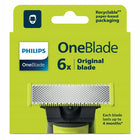 Ostrza wymienne do golarki Philips OneBlade Original 6 szt QP260/50 ostrze golarki zielony golarka