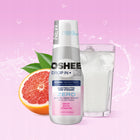 4x oshee Drop In zero Hydrokoncentrat bez cukru grapefruit 500 ml = 10 l syrop smakowy do wody, koncentrat do
