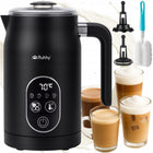 Spieniacz do Mleka Kawy Elektryczny Podgrzewacz 4w1 500W LED 270ml BPA free automat latte cappuccino, czarny dzbanek