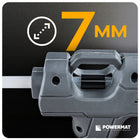 Pistolet do kleju Powermat 7 100 W aplikator do klejenia na gorąco, klejarka elektryczna, temperatura 220°C, do