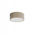 Lampa sufitowa Plafon cleo 200 Beżowy 20 cm okrągła oprawa oświetleniowa na żarówkę E27, bez źródła światła
