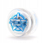 Yoyo Świecące YoYoFactory Spinstar LED Clear Body Niebieskie 62 mm