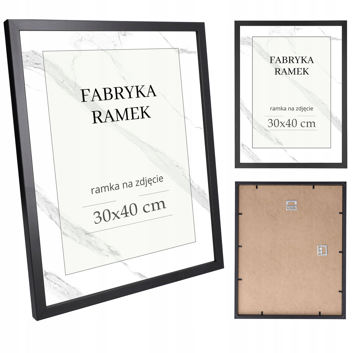 Ramka 30x40 ramki na zdjęcia plakat czarna rama oprawa fotografii, dekoracja ścienna, do ekspozycji pojedynczego ujęcia