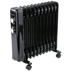 Grzejnik olejowy elektryczny energooszczędny termostat 11 żeber MOC 2500W kaloryfer do pomieszczeń, zasilanie 230 V