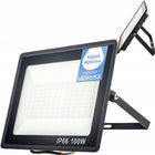 Naświetlacz LED 100W 9000lm=525W Halogen Reflektor Zewnętrzny Slim Lampa z czujnikiem ruchu i zmierzchu, IP66