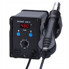 Stacja lutownicza Spawarka hot air HOTAIR 858D II ZESTAW 5 DYSZ CHWYTAK smt do prac serwisowych elektroniki, maks