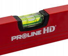 Poziomnica aluminiowa 2 libelki 40 cm Proline HD poziomica, przyrząd do kontroli pionu i poziomu, do prac budowlanych i