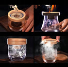 Zestaw do wędzenia whisky smoker z narzędziami, do drinków, barmański XXL aromatyzator koktajlowy, infuzor dymu, 10