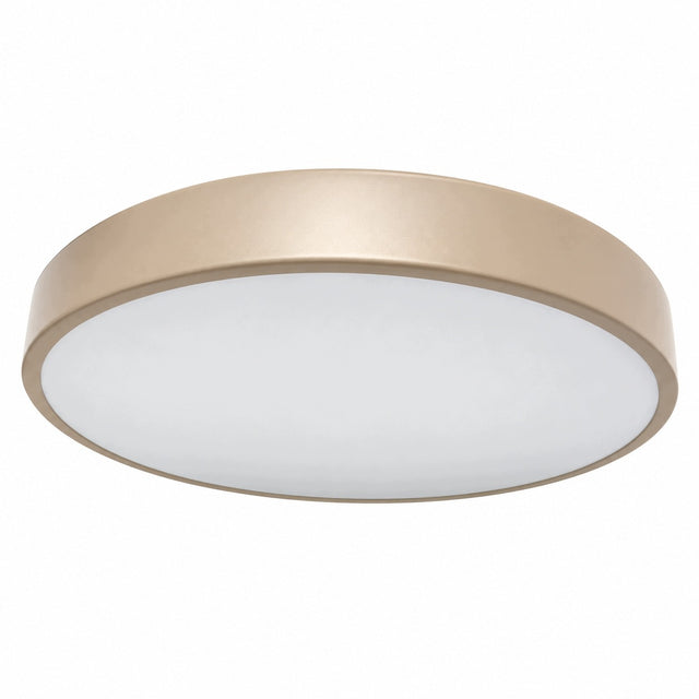 Plafon Natynkowy LED 40cm Okrągły 40W 4000K kaszmir 3400lm lampa sufitowa beżowa ze zintegrowanym źródłem światła, neutralna barwa