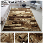 Nowoczesny Dywan BCF Shiraz 200x300 2x3 Szare Brązowy Bordo do Pokoju polipropylenowy prostokątny wzór kwiatowy salon