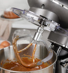 Robot kuchenny planetarny mikser z misą stalową 6,2l + 3 końcówki mocny do wyrabiania ciasta, ubijania i ucierania, 6