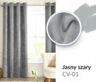Zasłona welurowa Royal VELVET gruba mięsista 140x270 - dużo kolorów kotara gładka półzaciemniająca na kółkach do salonu