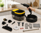 Myjka parowa parownica do sprzątania 2500W 1600ml 3BAR do domu okien FUG mop parowy, czyścik, akcesoria, rękawiczki
