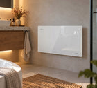 Grzejnik elektryczny szklany konwektorowy programowalny timer 2500W WiFi 820 mm 470 mm grzewcza biały