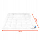 KOŁDRA CAŁOROCZNA MEDICAL 160x200 cm ANTYALERGICZNA MEDYCZNA WYGODNA MIĘKKA pranie w pralce, wypełnienie silikonowe