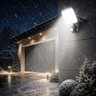 Naświetlacz LED z Czujnikiem Ruchu Halogen Reflektor Lampa 30W 2850lm 5000K oprawa zewnętrzna IP65, biały neutralny do