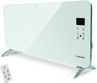 GRZEJNIK PREMIUM 2000W Elektryczny Konwektorowy Szklany PANEL WIFI PILOT 920 mm 430 mm grzewcza biały