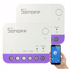 Sonoff mini-rbs Zestaw 2x Przełącznik WiFi Do Rolet Matter eWeLink HomeKit sterownik żaluzji okiennych, automatyka osłon