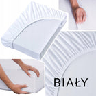 Prześcieradło 100% Bawełna czesana 100x200 + 30cm z gumką na wysoki materac 100x200cm 200 cm