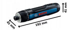 EXCLUSIVE - Bosch Professional GO 3 Wkrętak PH1/PH2 KIT 06019H2200 (A) akumulatorowy śrubokręt elektryczny 3,6 V do