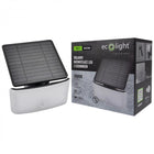 13489 Naświetlacz Solarny LED Lampa z Czujnik Ruchu PIR Zmierzchu Biała oświetlenie zewnętrzne 600 lm 4000 K IP44