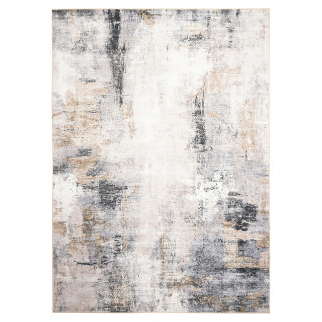 Dywan flannel 160x230 Nowoczesny Elegancki Drukowany Antypoślizgowy v4 wykładzina poliestrowa prostokątna wielokolorowa do wnętrz