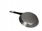 PATELNIA STALOWA CYGAŃSKA KOWBOJSKA WĘGLOWA 26CM RĄCZKA METALOWA WOK do smażenia, do piekarnika, okrągła, tradycyjna