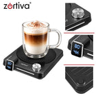 Podgrzewacz Elektryczny do Kubka Kawy Herbaty 40W 40-80°C Timer 12h Prezent 0 l 40 w czarny tworzywo sztuczne