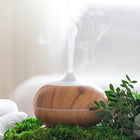 Dyfuzor zapachowy ultradźwiękowy z nawilżaczem i lampką LED aromatyzer powietrza, odświeżacz do wnętrz, aromaterapia