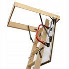Schody Strychowe Wyłaz na Strych 4STEP greenline 90x55 35mm 1,05W/m2K drabina składana na poddasze, wejście dachowe