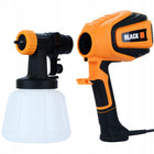 Pistolet agregat malarski do malowania ścian 700W 4 dysz 1200 ML duży SET natryskowy do farb, elektryczny, do wnętrz i