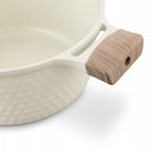 Garnek indukcja Ceramiczny GAZ solidny Kremowy Konighoffer Rosti 24cm 4l naczynie aluminiowe do zup i potraw