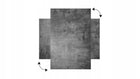 Metalowa tablica magnetyczna beton na magnesy 60x40cm zestaw panel ścienny, do przypinania zdjęć, kartek i notatek