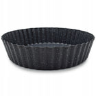 Forma do Tarty z Wyjmowanym Dnem Blacha do Pieczenia Non-Stick Okrągła 24cm foremka do quiche, wypieków, metalowa