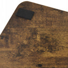 Kwietnik stojący metalowy industrialny loft rustic na 3 doniczki kwiaty stojak na rośliny, 81 cm, brązowo-czarny
