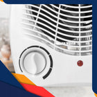 TERMOWENTYLATOR GRZEJNIK ELEKTRYCZNY FARELKA OGRZEWACZ Z TERMOSTATEM 2000W grzewcza biały