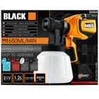 Pistolet do malowania akumulatorowy 2x 21V agregat malarski natryskowy 1,2l