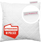 Poduszka Pikowana Antyalergiczna 40x40, wkład, jasiek, Producent wypełnienie kulką silikonową 250 g, do sypialni, dla