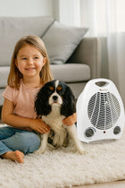 MOCNY TERMOWENTYLATOR ELEKTRYCZNY FARELKA GRZEJNIK 2000W PIECYK TERMOSTAT elektryczna