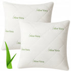 Antyalergiczna Poduszka Aloes 2pack 70X80 wypełnienie z kulki silikonowej, jasiek do spania, certyfikat oeko-tex