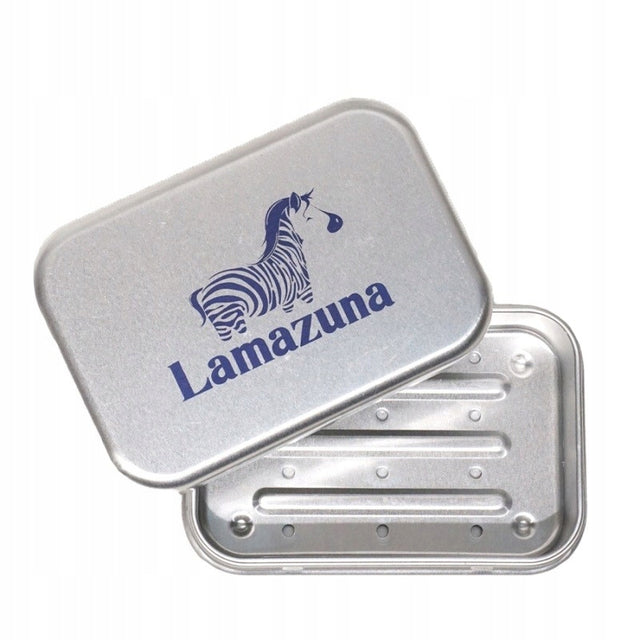 Mydelniczka, puszka podróżna Short Break, prostokątna, Lamazuna metalowe etui na kostkę mydła, pojemnik do przechowywania mydła w kostce
