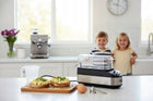 ChefOne SE-D031 jajowar do gotowania jajek automat do jaj na 3 sztuki 210 w srebrny/szary