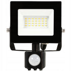 Naświetlacz LED 20W=130W z Czujnikiem Ruchu Halogen Zewnętrzny 2080lm Lampa reflektor ogrodowy IP65, światło neutralne